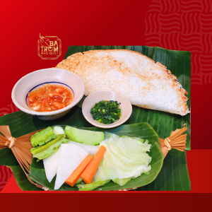 Cơm Cháy Đu Đủ Mắm Tắc